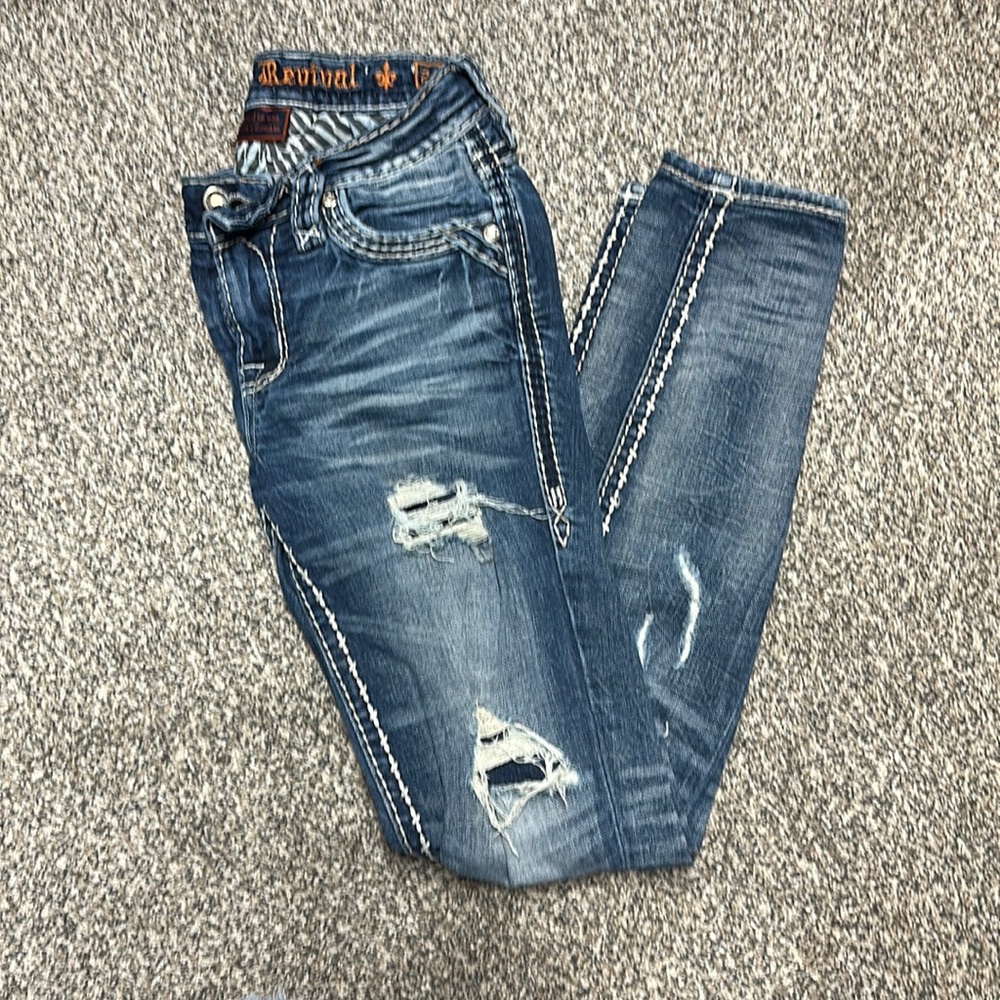women’s rock revival jeans